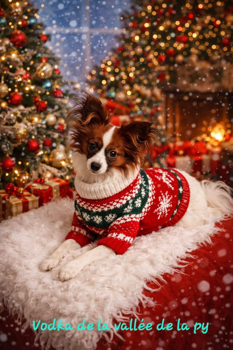 De La Vallée De La Py - Reçu des photos pour la bonne année merci