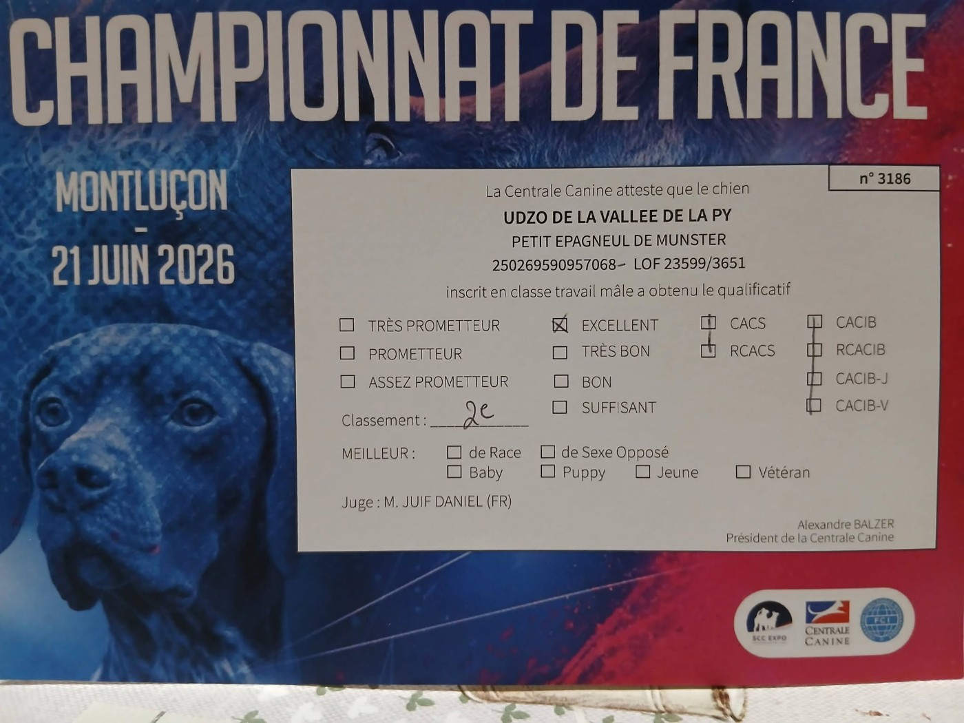 De La Vallée De La Py - CHAMPIONNAT DE FRANCE